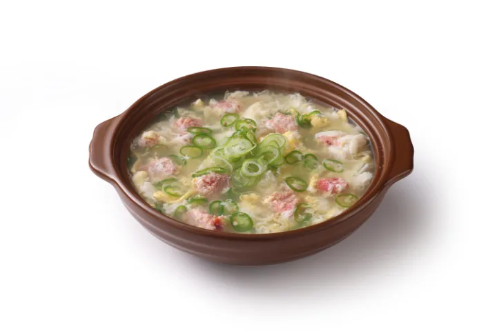 明太子入り卵スープ