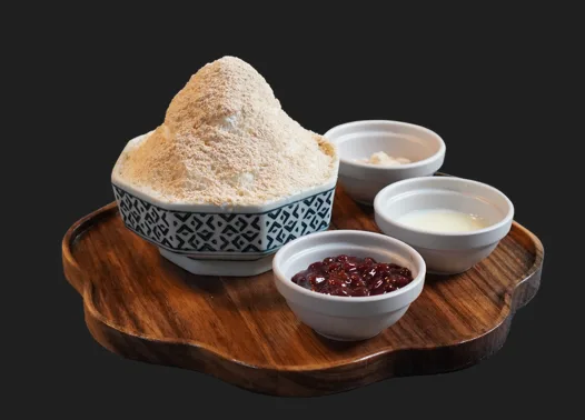 きな粉ピンスと小豆