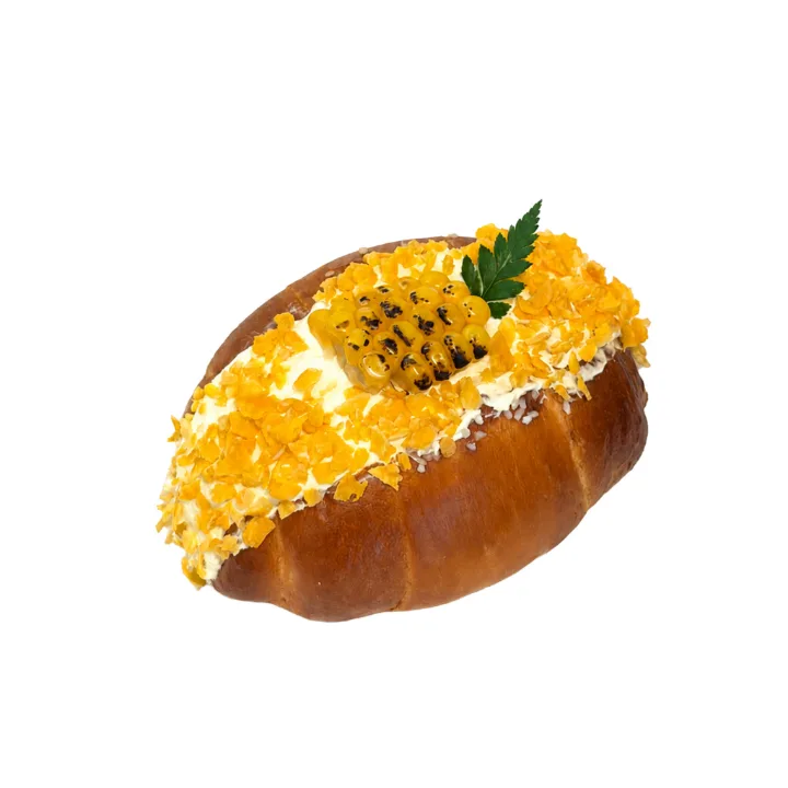 とうもろこしクリーム塩パン