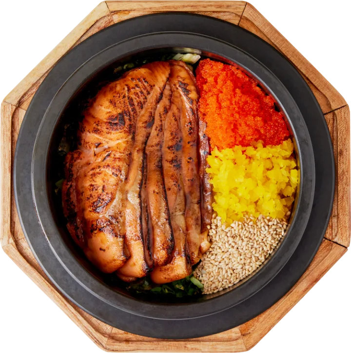 サーモン釜飯