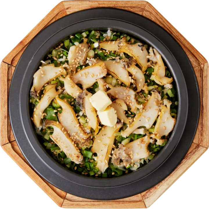 アワビ釜飯