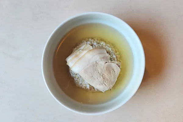 オンバン（平壌式のスープご飯）