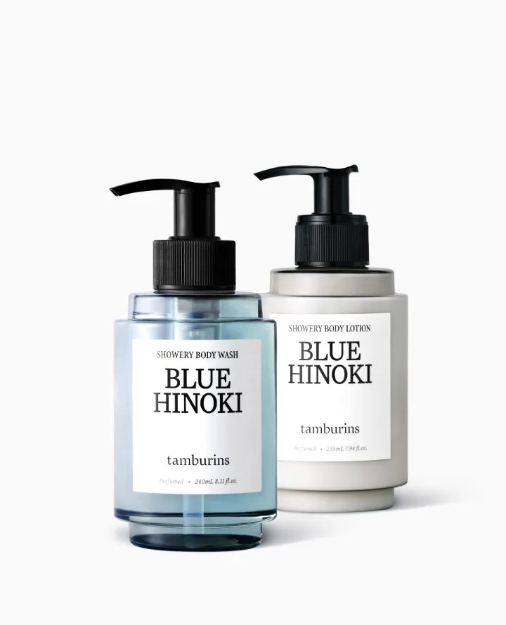 SHOWERY BODY WASH BLUE HINOKI（235mL）