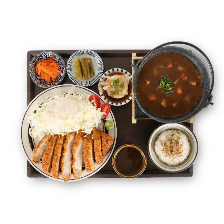 ロースカツ定食