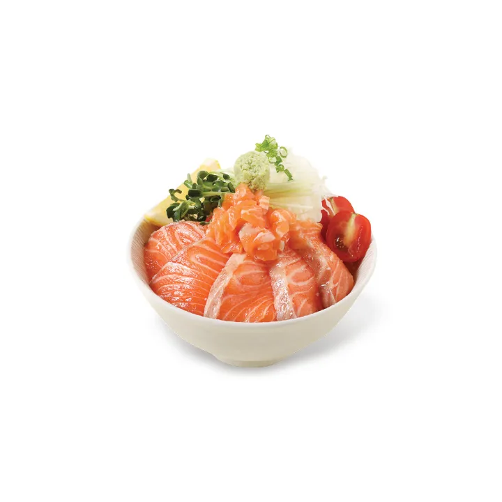 生サーモン丼