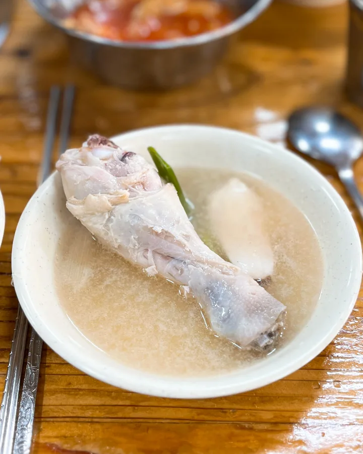 タッカンマリ（鶏1羽半）
