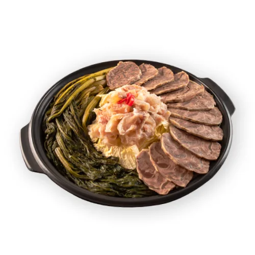 牛すね肉とカッキムチの鍋