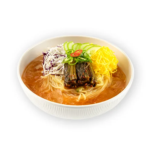 カッキムチ巻き冷製チョル麺
