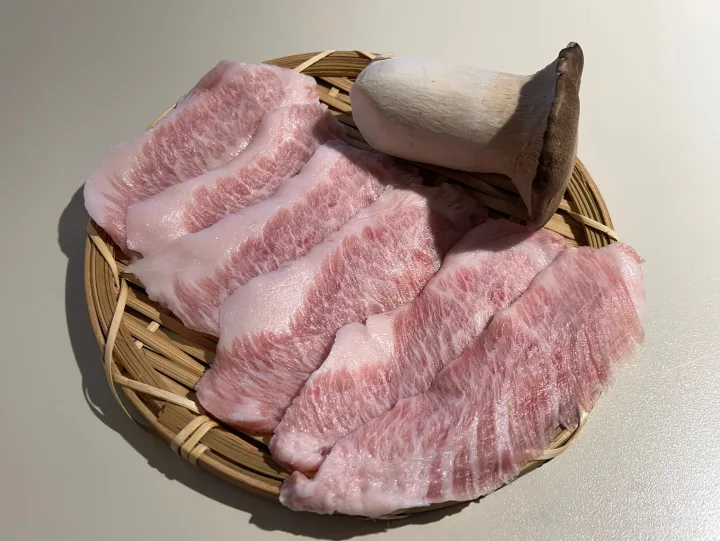 済州産豚のハンジョンサル（150g）