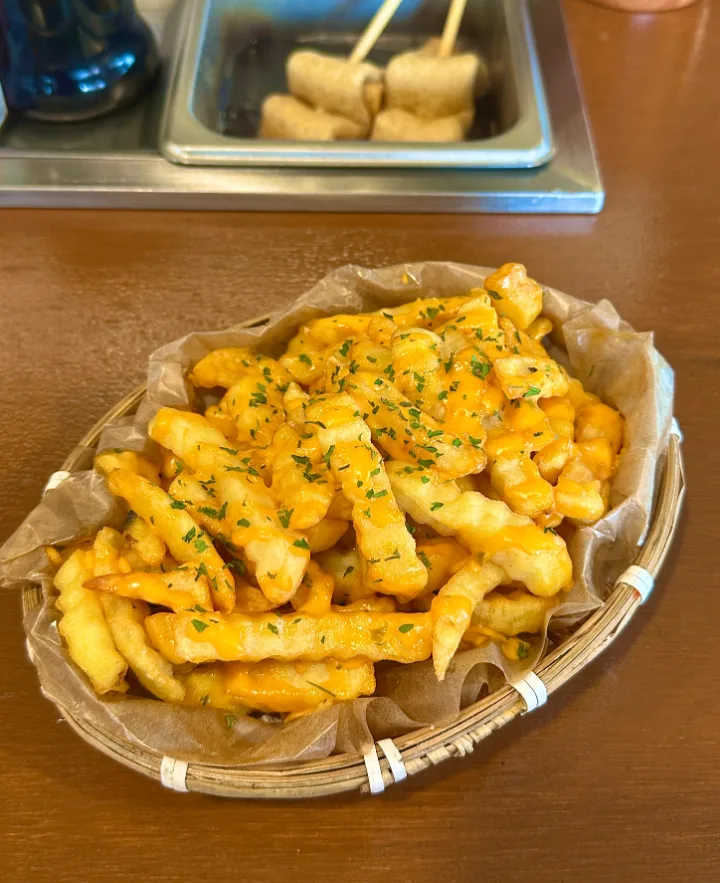 バターガーリックフライドポテト