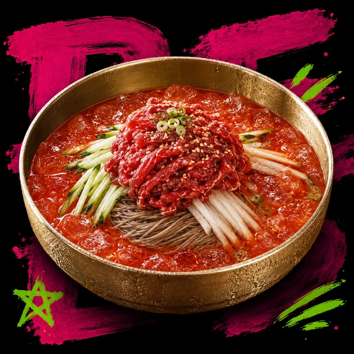ユッケ入り水冷麺