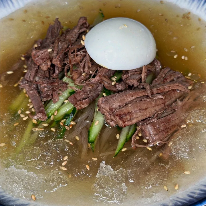 韓牛入り水冷麺