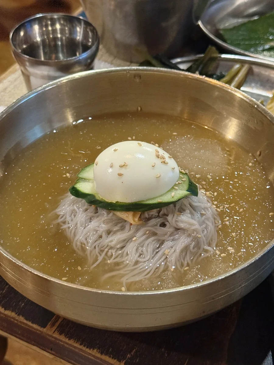 トンチミスープの水冷麺
